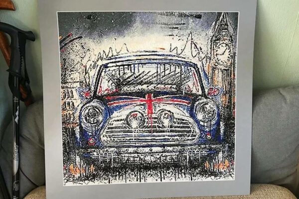 Bid For A Unique Samantha Ellis Cross Stitch